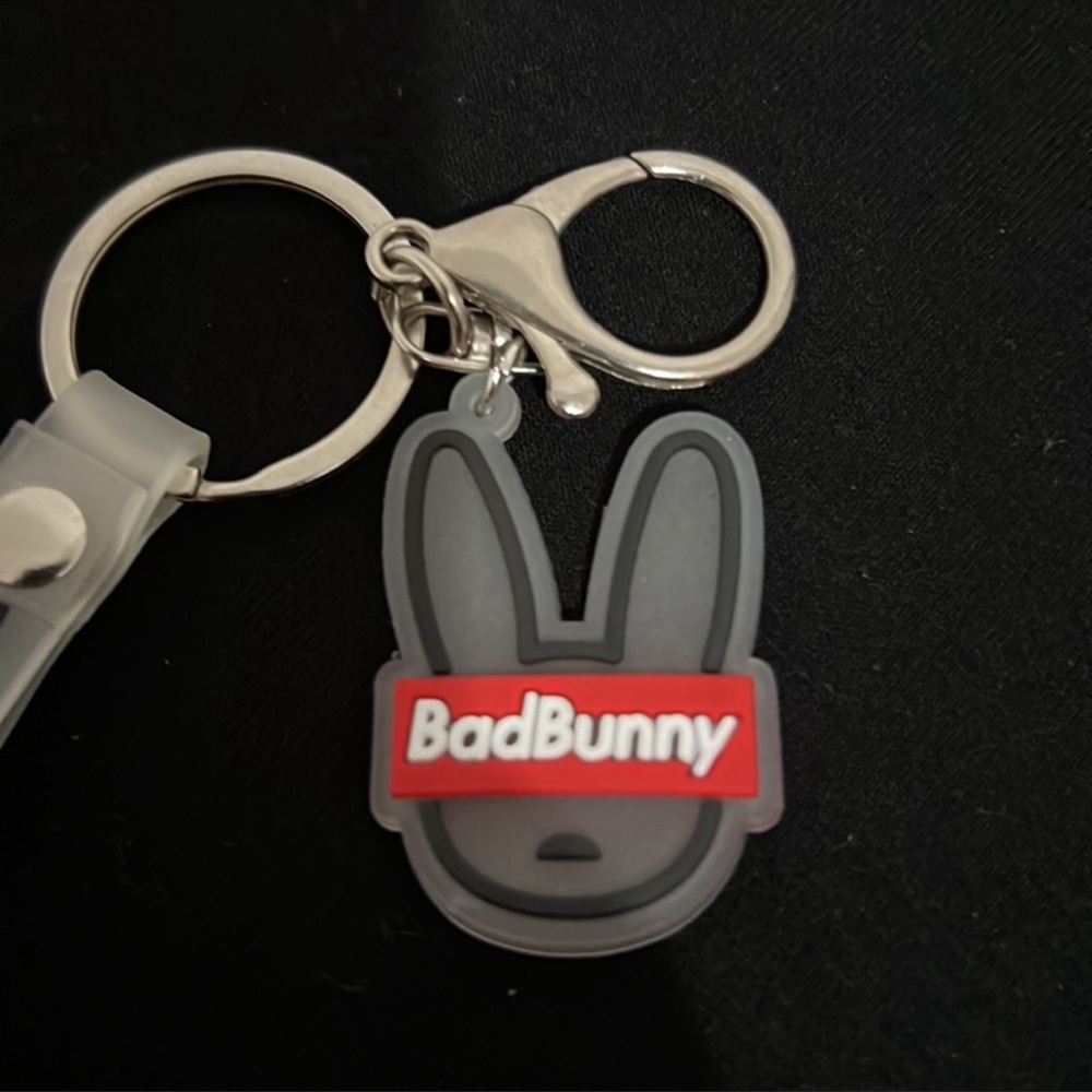 Glow in the dark Bad Bunny Keychain